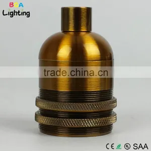 E27 Vintage Aluminum Electric Socket for Pendant Lamp thumbnail-3