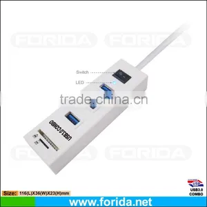 Fashion USB Combo With Card Reader and USB HUB thumbnail-1