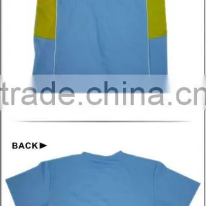 no Fading Blue Men's T-shirt With Short Sleeve thumbnail-2