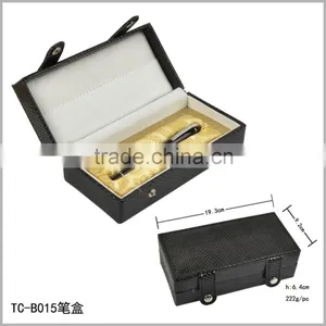 Heavy Black Laser Engraved Logo Pen Set Box thumbnail-6