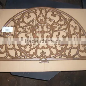 Half-round Cast Iron Metal Doormat thumbnail-5