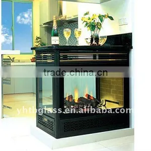 Ethanol Fireplace Glass thumbnail-1
