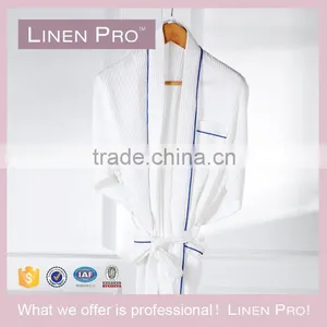 LinenPro Cheap Wholesale Bathrobe Kimono Velour Bath Robe for Women thumbnail-3
