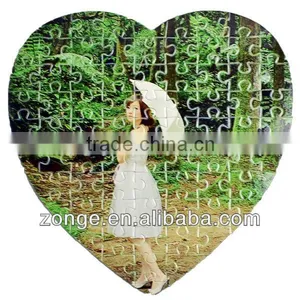 Good Quality Sublimation Personalized Puzzles Gift thumbnail-1