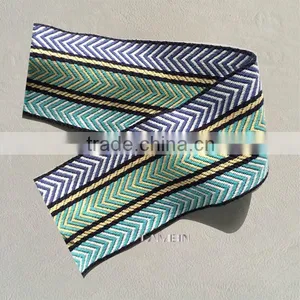 Custom Garment Jacquard Webbing Woven Tape Belt thumbnail-1