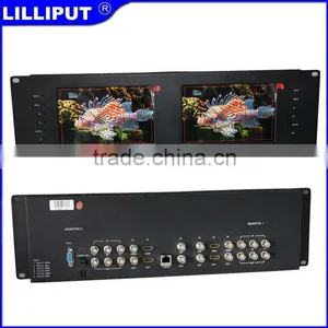 Lilliput Dual 7" IPS Rack Mount Broadcast Monitor thumbnail-1