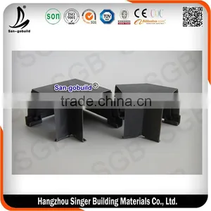 Prefab House Villas Decorate Colorful Pvc Rain Gutter thumbnail-3