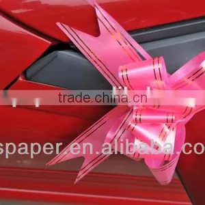 Hot Sell Poly Ribbon Star Bow Plastic Bow Tie for Gift thumbnail-6
