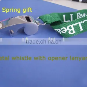 Metal Whistle With Opener Lanyard thumbnail-1