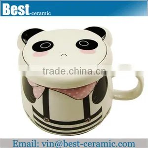 Panda Design Kids Tea Cups Ceramic thumbnail-1