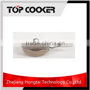 Forged Aluminum Marble Coating Chinese Gas Burner Wok Range thumbnail-1