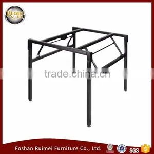 Hot Selling Good Quality Furniture Round Dinning Restaurant Banquet Folding Table thumbnail-3