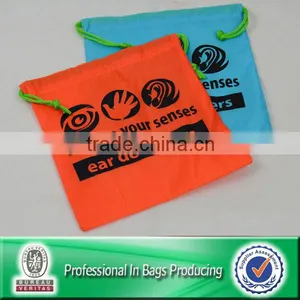 Lead-free 100% Recycled Cheap Canvas Cotton Drawstring Pouch Bags thumbnail-4