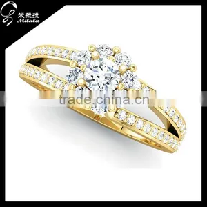 Fashion Jewelry 18K Gold Rings Made in China thumbnail-1