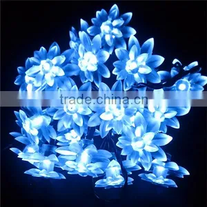 LED Solar String Lights With Lotus Led Christmas Decoration Light thumbnail-3