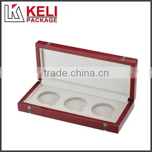 Glossy Wooden Coin Collection Box thumbnail-2