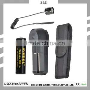 2016 Fashion Design LED Rechargeable EDC Flashlight thumbnail-5