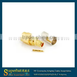 SMA Crimp Plug Connector For LMR195 RG58 RG142 RG400 Fiber Sma 905 Connector thumbnail-1