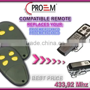 PROEM ER2C4ACD,ER4C4ACD Remote Control 433,92MHZ thumbnail-2