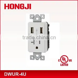 RECEPTACLE WITH USB CHARGER UL/CUL LISTED thumbnail-2