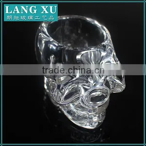 Glass Skull Candle Holder Wholesale for Candles thumbnail-2