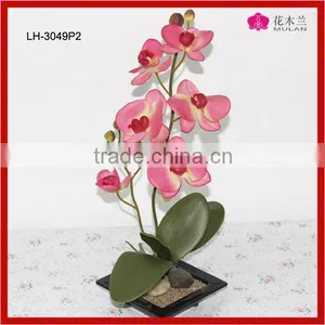 Lifelike Decorative Orchids Wholesale Silk Spring Flower Arrangements thumbnail-1