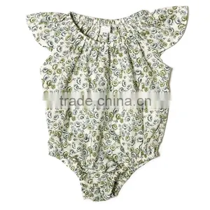 Kids Clothes Floral Baby Romper Newborn Baby Romper thumbnail-2