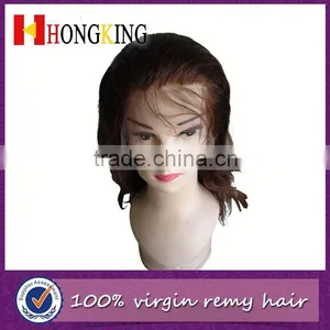 100% Brazilian Human Hair Wig Front Lace Wig Made In China thumbnail-2