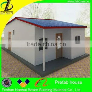 Modern Portable Prefab Cabin Steel Living 2 Bedroom Modular Homes thumbnail-1