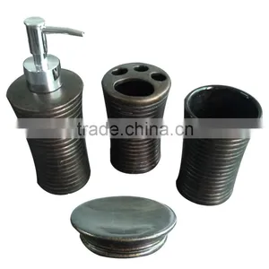Fashional 4pcs Bath Set Ceramic thumbnail-6