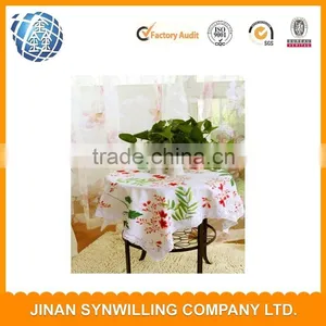 High Quality Transfer Printed Restaurant Table Cloth thumbnail-3