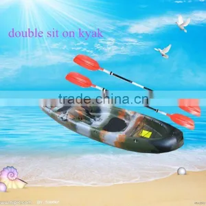 2 Person Sit on Fishing Kayak & Cheapest Plastic Kayak thumbnail-1