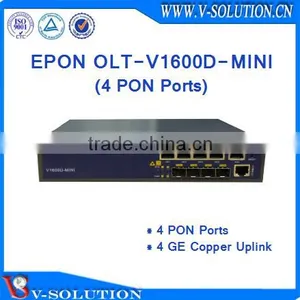 Competitive Price for 1U 4 PON GEPON/GPON OLT Support 256 ONU FTTH OLT thumbnail-1