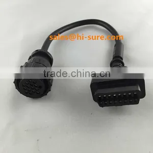 OBD2 FEMALE Connector TO Scania16P Cable for Scania Truck Obd2 Scanner thumbnail-1