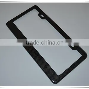 Simple And Cool Carbon Fiber License Plate Frames & Carbon Fiber Car Number Plate Holder thumbnail-1