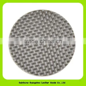 16028 Eco-friendly Hot-selling PU Leather Cup Coaster Promotional Gifts thumbnail-1
