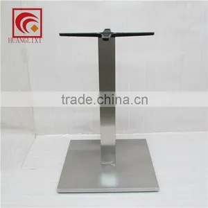 Restaurant Table Legs, Stainless Steel Table Leg, Brushed Stainless Steel Table Leg Parts,table Leg Brackets thumbnail-1