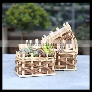 Rectangle Willow Basket thumbnail-6