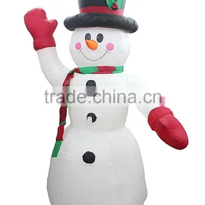 Commercial Plaza 2.4m Large Inflatable Snowman Xmas Decoration thumbnail-5