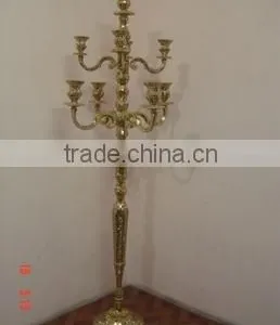 Flower Bowl Wedding Candelabra,c,wedding Crystal Candelabra thumbnail-2