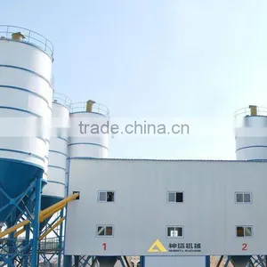 Good Stability & High Efficiency HZS50 Small Mobile Concrete Batching Plant thumbnail-1