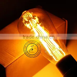 LED Filament Light ST64 E27 2/4/6/8W Decorative Filament Bulb Edison Light thumbnail-3