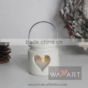 Special Design Ceramic Tealight Christmas Tree Candle Holder for Home Decor thumbnail-4