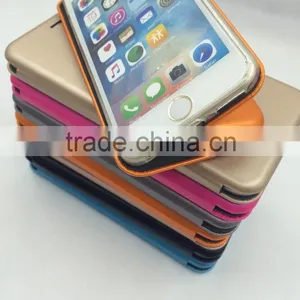 Tpu Case Inside Wallet Design for Iphone 6s pu Leather Mobile Phone Cover Case thumbnail-3