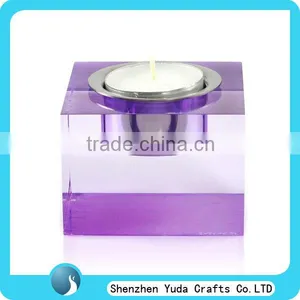 Square Candle Holder for Sale, Acrylic Candle Holder, Wholesale Plexiglass Candle Holder thumbnail-1