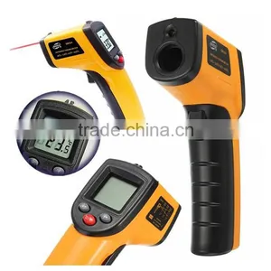 HT-812 Handheld Non-contact Infrared Thermometer Industrial Infrared Thermometer Digital IR -50--450C Degree thumbnail-5