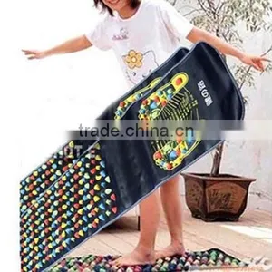 Chinese Reflexology Foot Massage Walk Stone Mat Pad Road Leg Massager Acupressure Health Care thumbnail-1