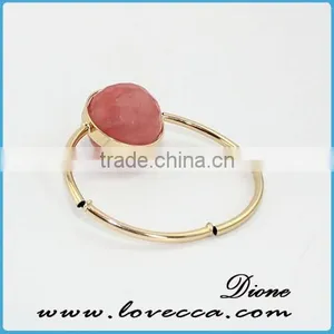High Quality+In Stock+Small MOQ Gold Plating Pearl Charm Bracelet thumbnail-6