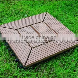 Wood Plastic Composite Tile/interlocking Deck Tile/DIY Tile thumbnail-1