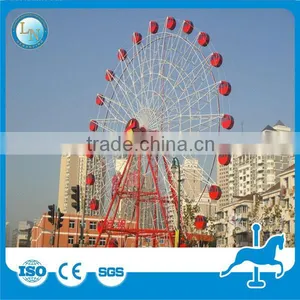 2016 Discount Playground China Manufacturers Amusement Park Rides Ferris Wheel Rides for Sale thumbnail-4